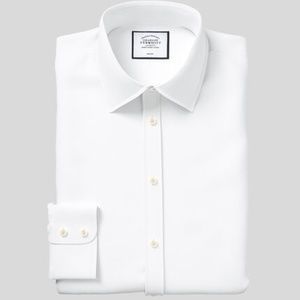 Charles Tyrwhitt Men’s White Button down shirt